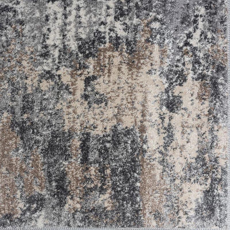 Luxe Weavers Modern Abstract Area Rug, Gray 2x3