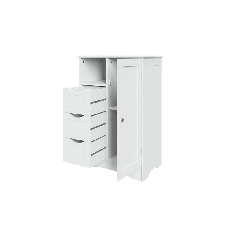 Espresso Ashland Adjustable Shelving Floor Cabinet