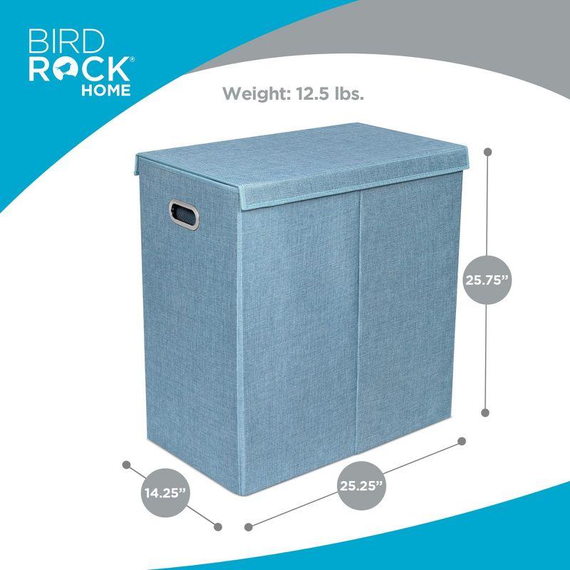 BirdRock Home Fabric Laundry Sorter with Handles