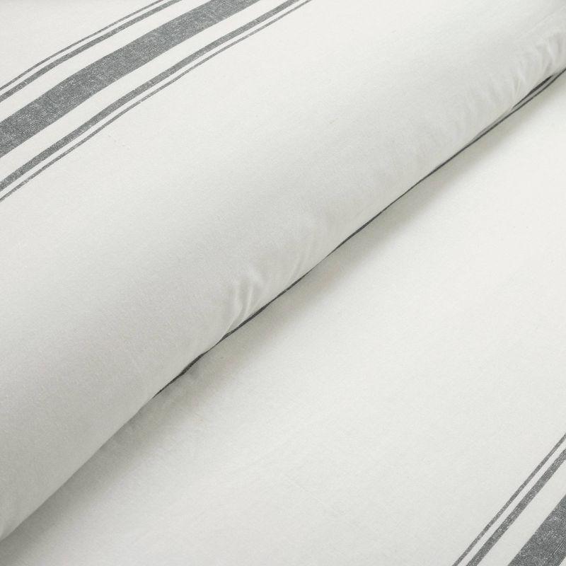 Farmhouse Standard Cotton Reversible Comforter Set