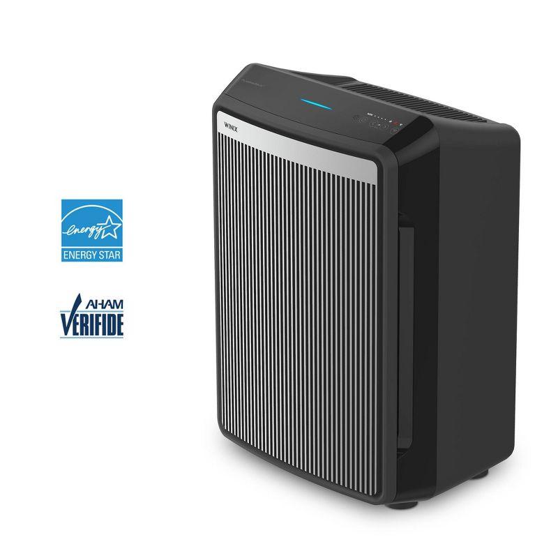 Winix Black 4-Stage HEPA Air Purifier with WiFi and PlasmaWave