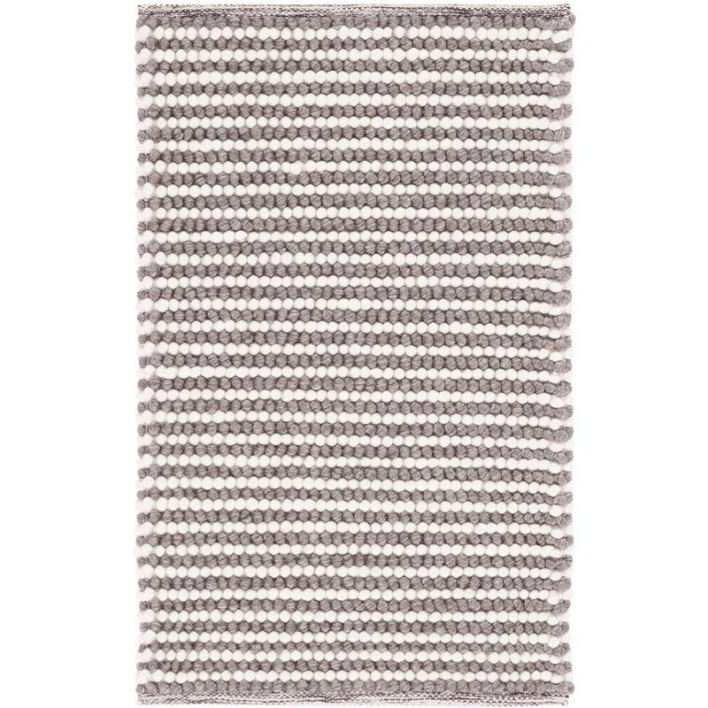 Natura NAT220 Hand Woven Accent Rug - Ivory/Dark Brown - 2'x3' - Safavieh.