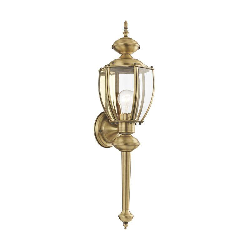 Livex Lighting 1 - Light Wall Light in  Antique Brass