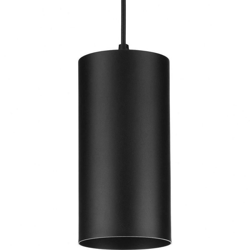 Progress Lighting, Cylinder, 1-Light, Outdoor Hanging Pendant, Antique Bronze, No Shade - "Cylinder 1-Light Antique Bronze Outdoor Pendant"
