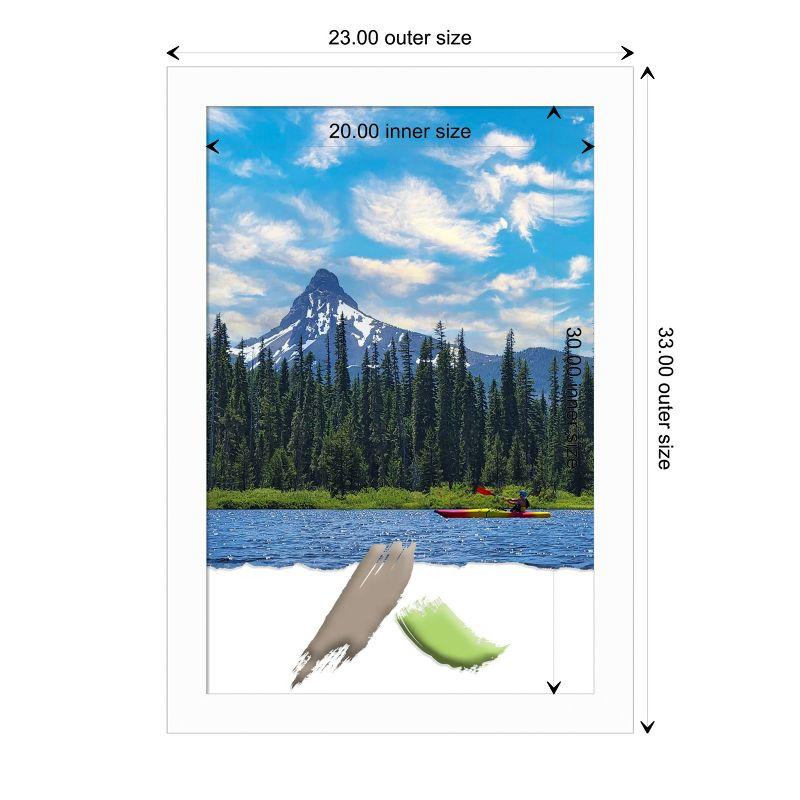 Amanti Art Basic Narrow Wood Picture Frame