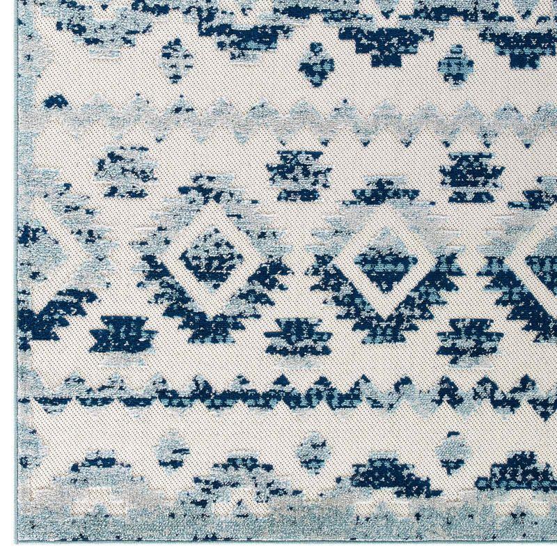 Modway Modway Reflect Contemporary Abstract Diamond Indoor and Outdoor Area Rug