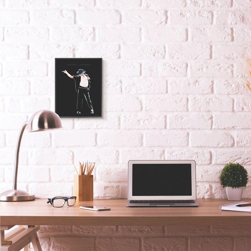 Stupell Industries Michael Jackson Famous People Characters Fashion Design, 11" x 14"