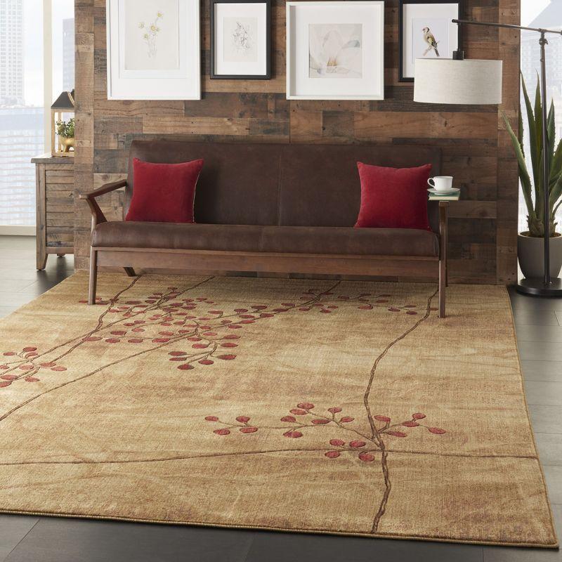 Nourison Somerset ST74 Indoor Area Rug - Latte 10' x 14'