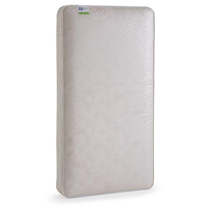 Sealy Baby Sealy Baby Posture Perfect 2 Stage Breathable Crib Mattress & Toddler Mattress, Hybrid Design, GREENGUARD GOLD Certified, 52"x28"