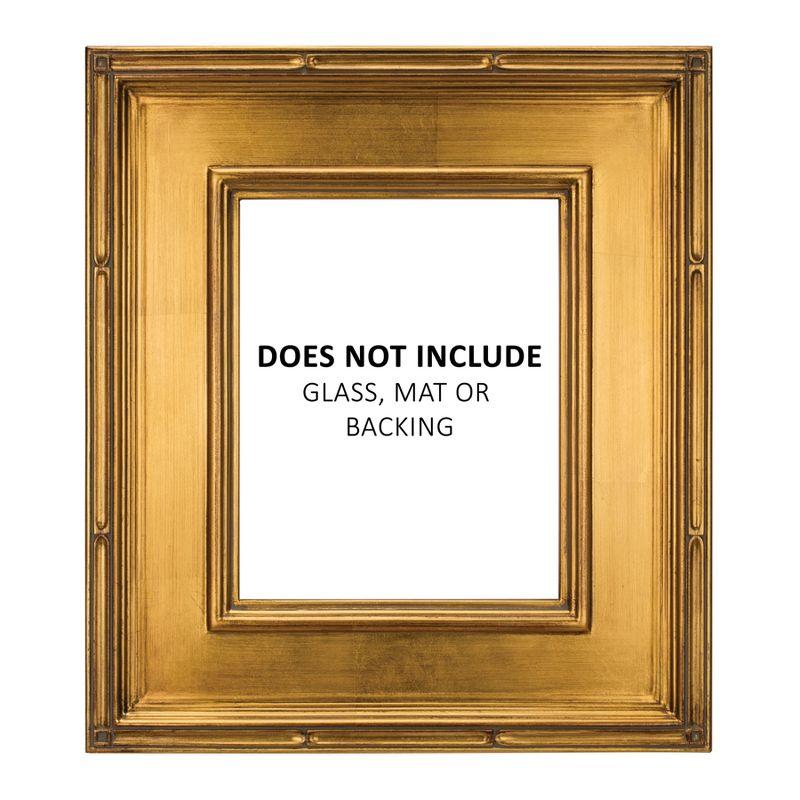 Creative Mark Museum Collection Gold Plein Aire Frames - 5x7" Museum Quality Plein Aire Frames for Photos, Artwork, Paintings, & More! - 2 Pack