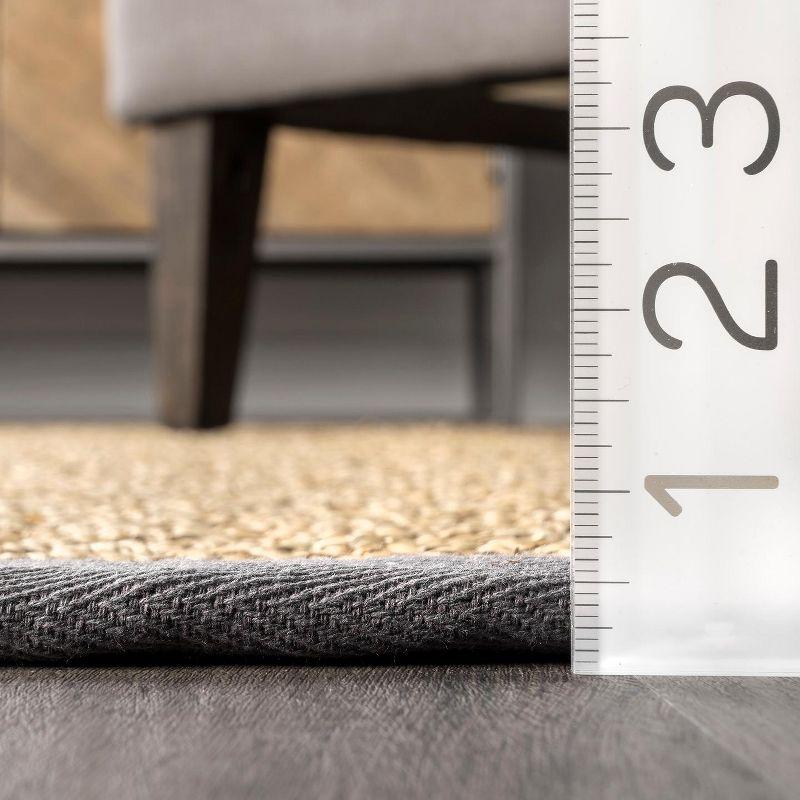 Nuloom Larnaca Seagrass Herringbone Indoor Area Rug, 5' x 8'