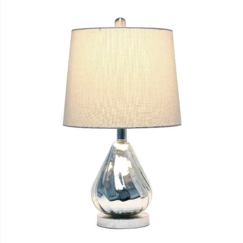 Kissy Pear Table Lamp with Fabric Shade - Lalia Home