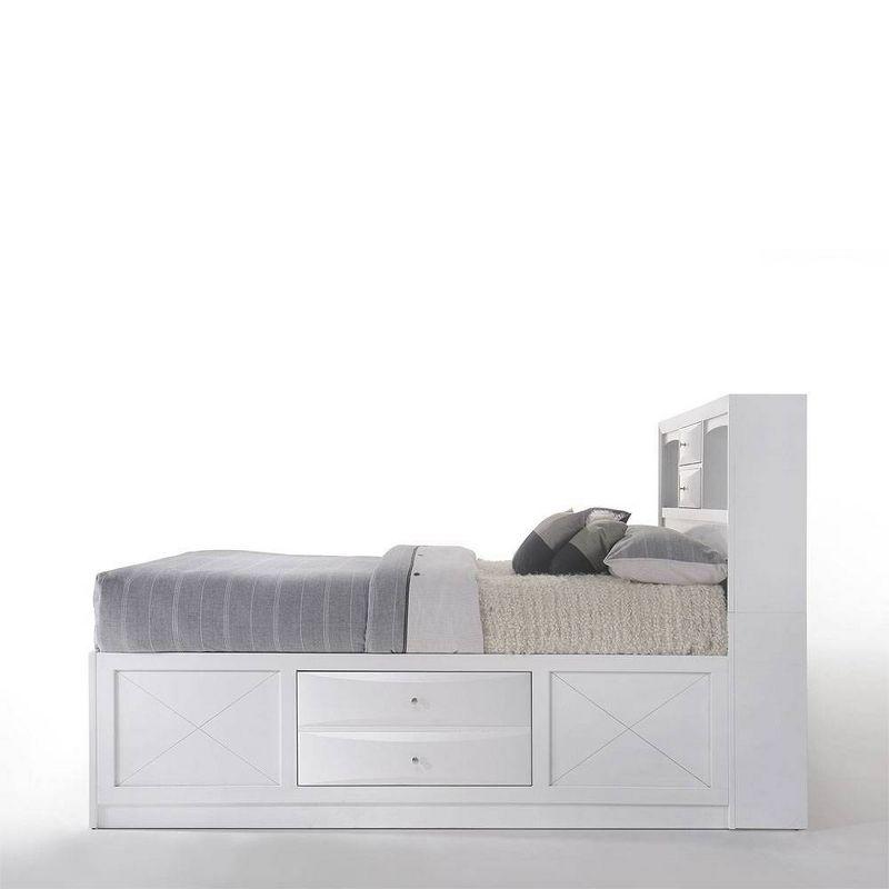 Acme Furniture 91" Queen Ireland Bed White