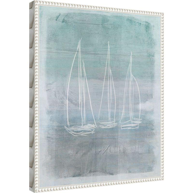 Amanti Art Regatta Memory I by Dan Meneely Framed Canvas Wall Art