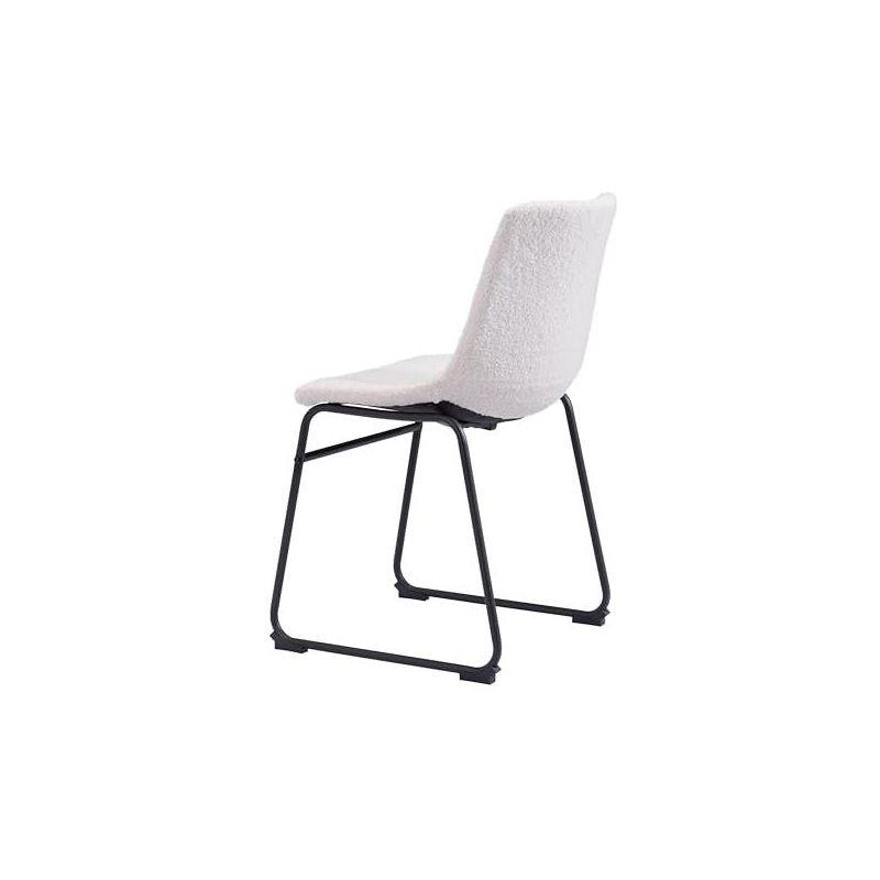 Zuo Hospitality Smart Dining Chair Ivory (Set of 2)