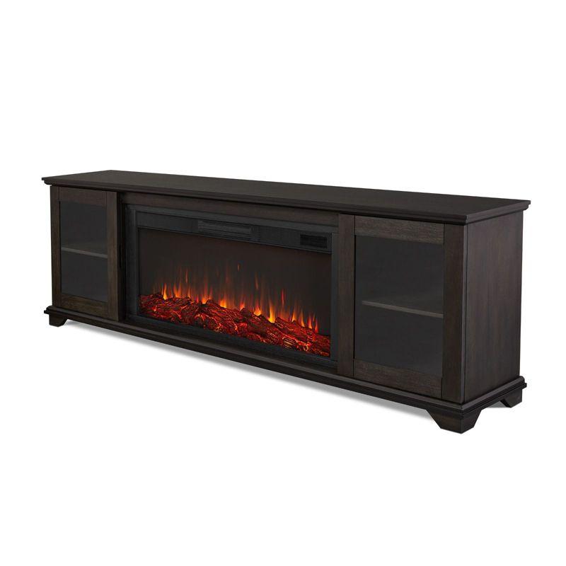 Real Flame Benjamin 81" Landscape TV Stand with Electric Fireplace by Real Flame