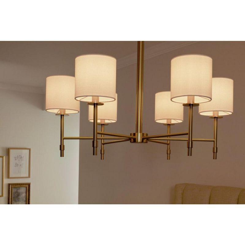 Kichler Lighting Ali 6 - Light Chandelier in  Brushed Natural Brass