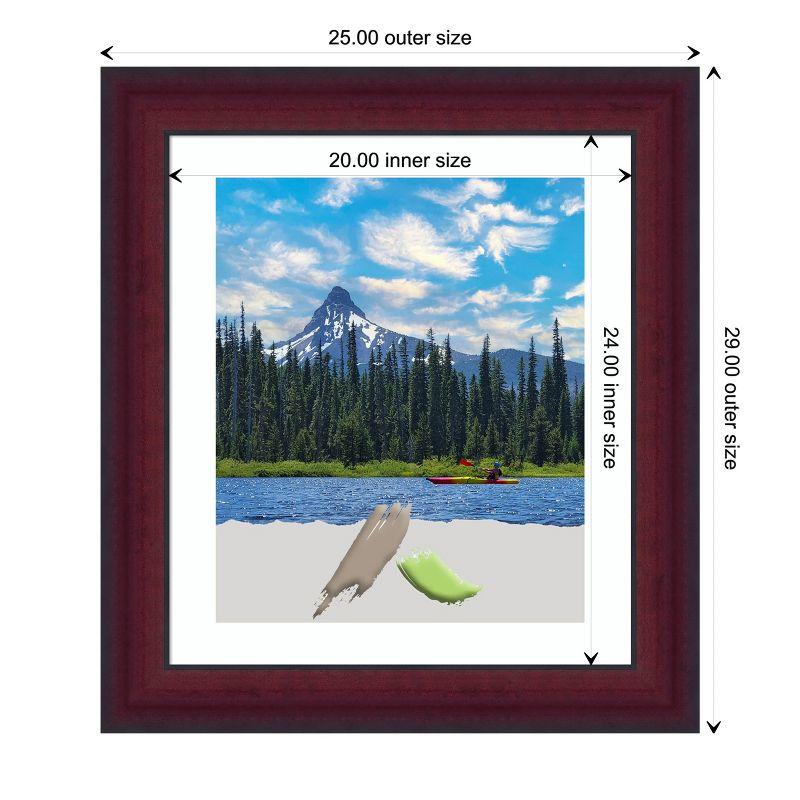 Amanti Art Canterbury Cherry Wood Picture Frame