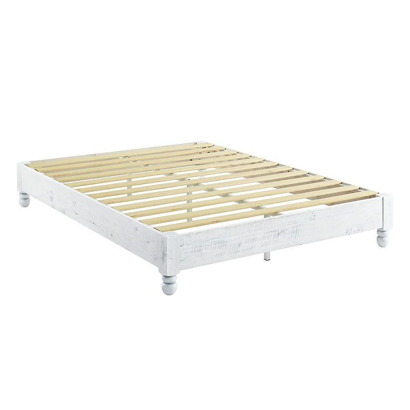 MUSEHOMEINC 12" Wood Bed Frame
