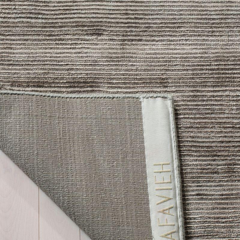 Mirage MIR234 Hand Loomed Indoor Area Rug - Graphite - 4'x6' - Safavieh.