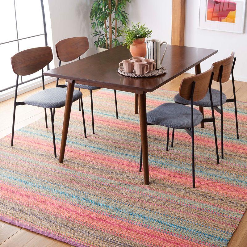 Kilim KLM475 Hand Woven Area Rug - Pink/Blue - 6'x9' - Safavieh.