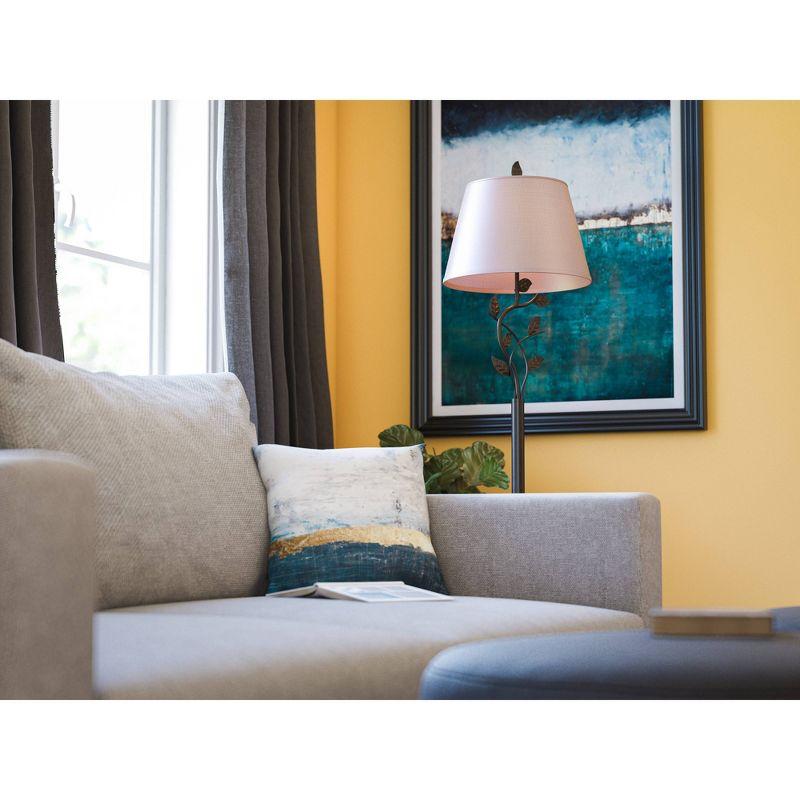 Ashlen Floor Lamp Oil Rubbed Bronze - Kenroy Home: Organic Design, 3-Way Lighting, UL Listed