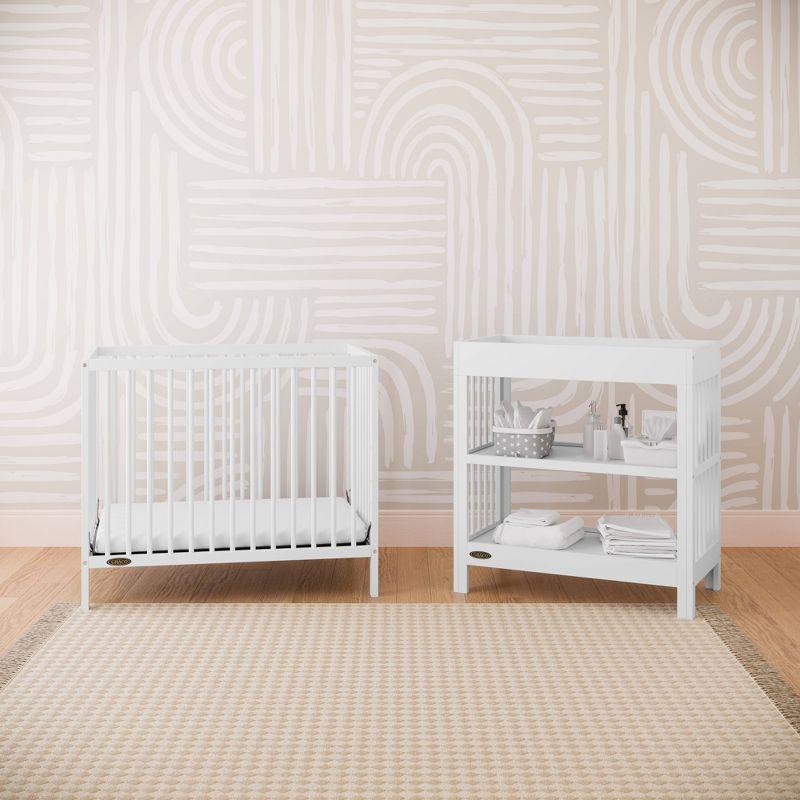 Teddi 4-in-1 Mini Convertible Crib with Mattress