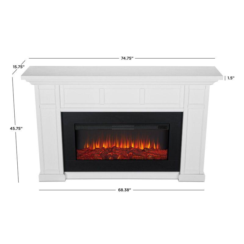 Alcott 75" Landscape Electric Fireplace by Real Flame