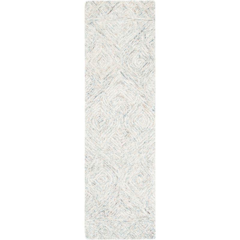 Ikat IKT703 Hand Tufted Runner Rug - Beige/Grey - 2'3"x8' - Safavieh
