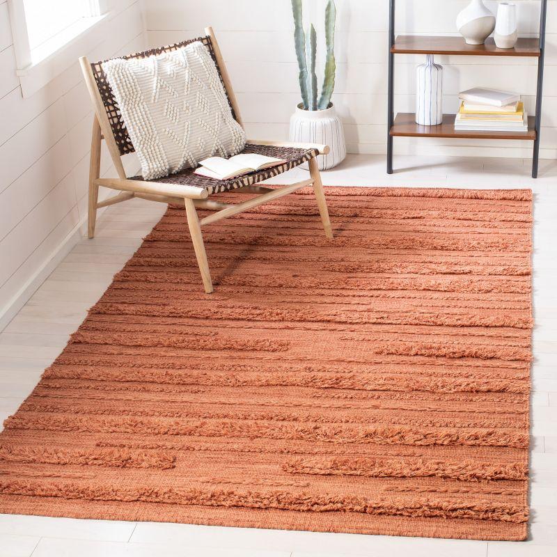 Vermont VRM901 Hand Woven Indoor Area Rug - Rust/Orange - 9'x12' - Safavieh