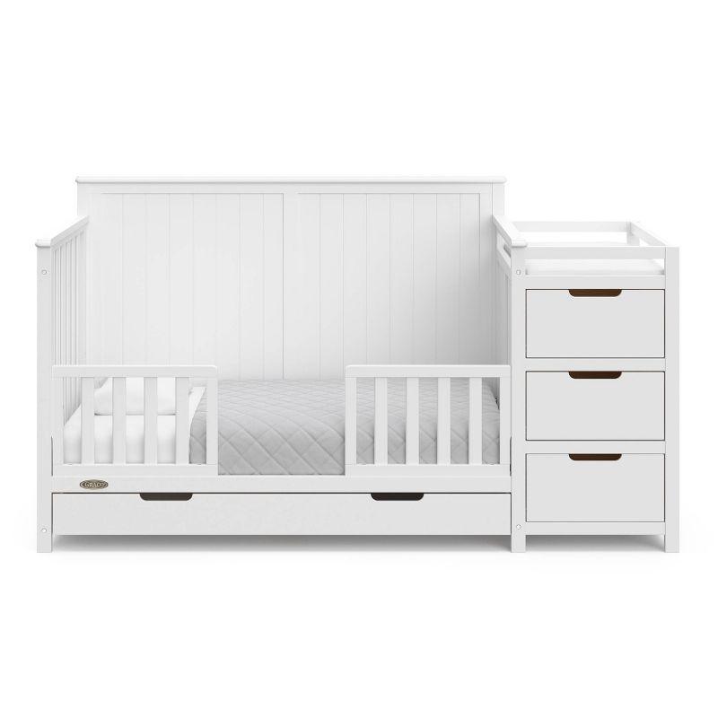 Graco Hadley 5-in-1 Convertible Crib and Changer with Drawer