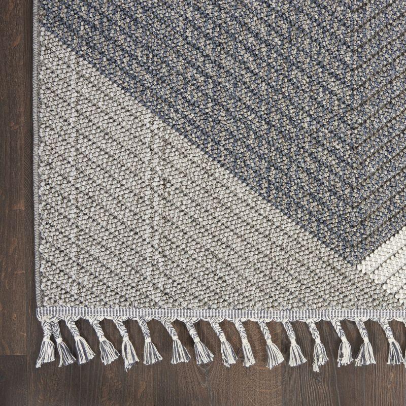 Nourison Elwood Modern Indoor Tassel Fringe Area Rug