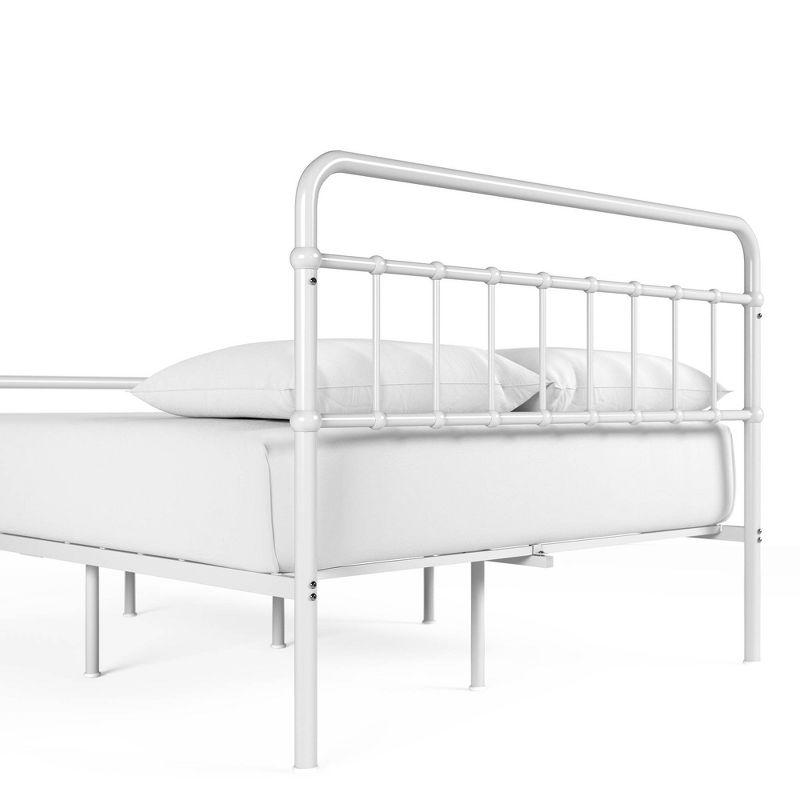 Florence 42" Modern Farmhouse Metal Platform Bed