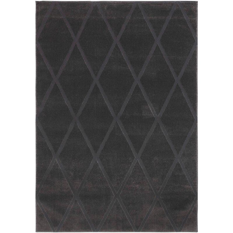 Revive REV104 Power Loomed Indoor Area Rug - 9'x12' - Charcoal - Safavieh