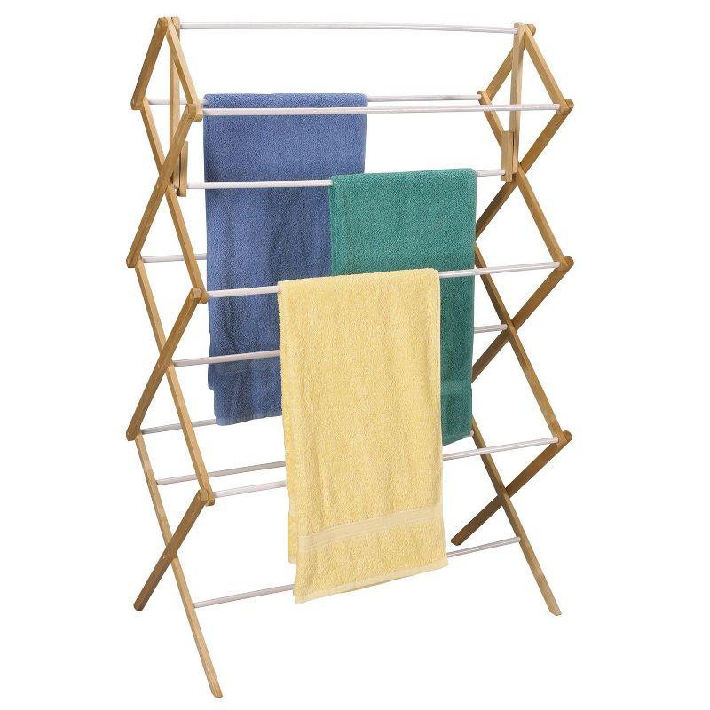 Household Essentials Mega Wood Drying Rack