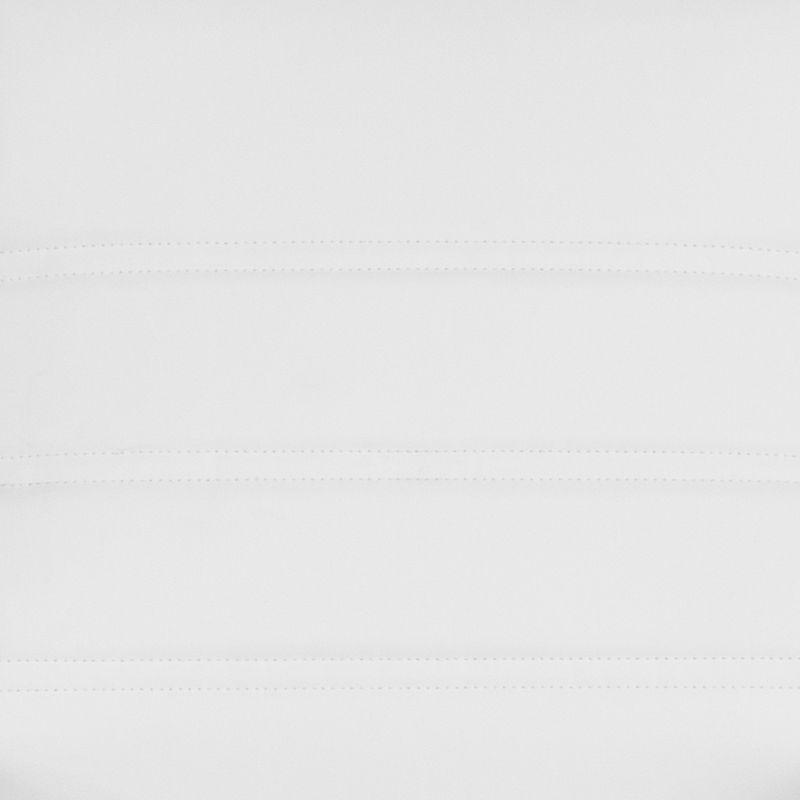 Emma and Oliver High Back White LeatherSoft Executive Swivel Office Chair - Rose Gold Frame/Arms