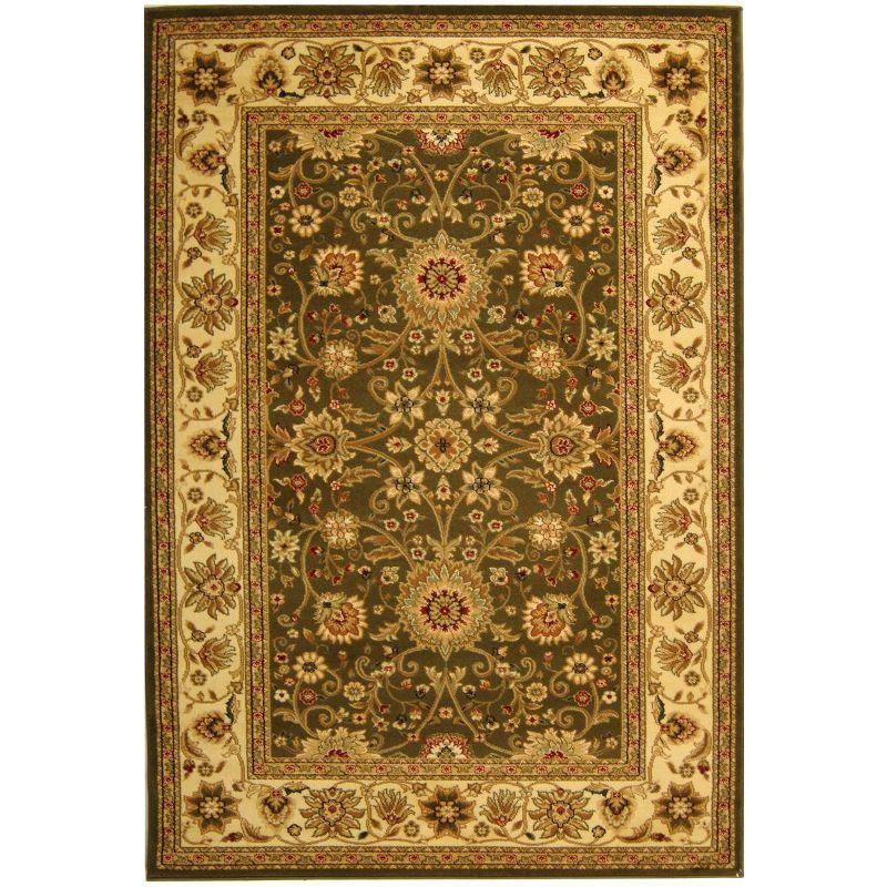 Lyndhurst LNH212 Power Loomed Area Rug - Sage/Ivory - 4'x6' - Safavieh