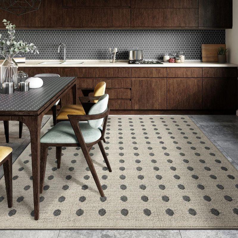 Luxe Weavers Modern Geometric Dots Area Rug