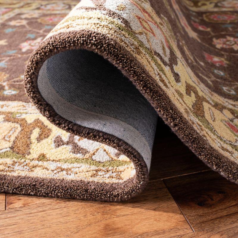 Anatolia AN562 Hand Tufted Indoor Runner Rug - Brown/Gold - 2'3"x8' - Safavieh