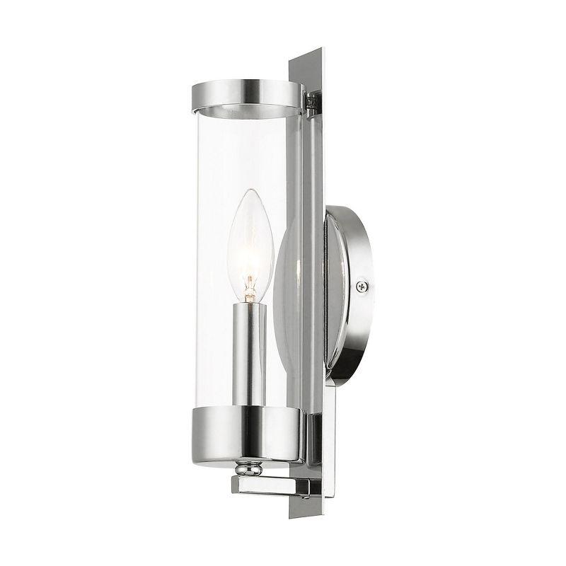 Livex Lighting Castleton 1 - Light Sconce in  Polished Chrome