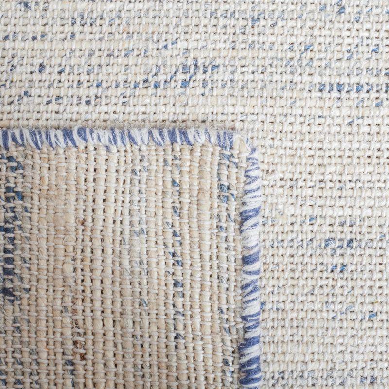 Natural Fiber NFB555 Hand Woven Area Rug - Beige/Grey - 6'x6' - Safavieh.