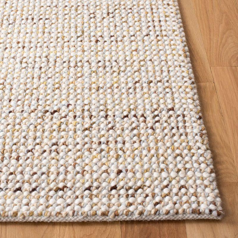 Vermont VRM401 Hand Woven Accent Rug - Ivory/Silver - 3'x5' - Safavieh.