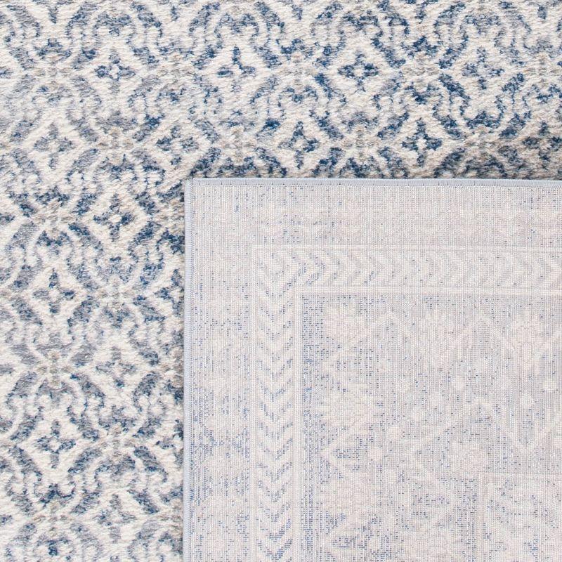 Brentwood BNT899 Power Loomed Indoor Accent Rug - Ivory/Light Grey - 3'x5' - Safavieh
