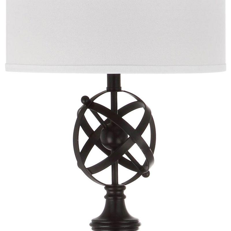 Franklin 60 Inch H Armillary Floor Lamp - Oil Rubbed Bronze (Black) - Safavieh