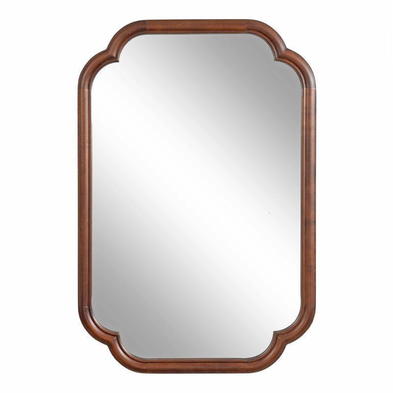 Brandis Wooden Bathroom Wall Mirror