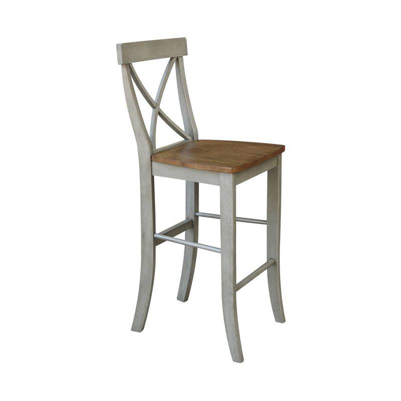 30" X Back Barstool - International Concepts