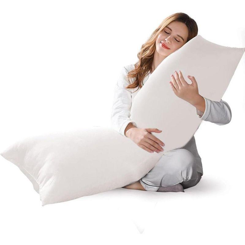 East Coast Bedding Body Pillow 100% Goose Down Body Pillow 600FP