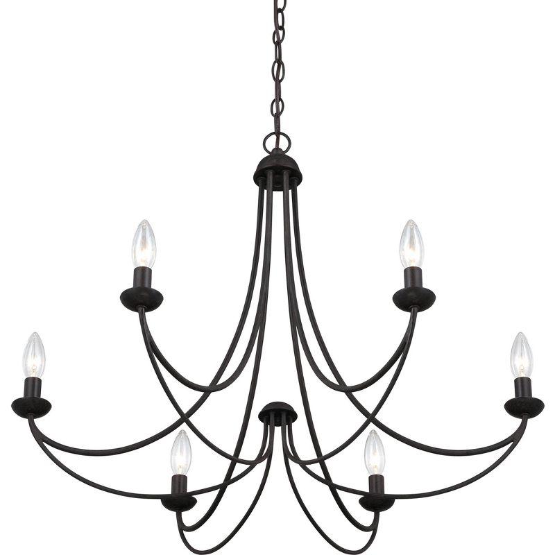 Quoizel Lighting Mirren 6 - Light Chandelier in  Imperial Bronze