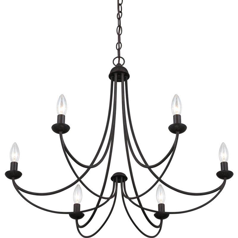 Quoizel Lighting Mirren 6 - Light Chandelier in  Imperial Bronze