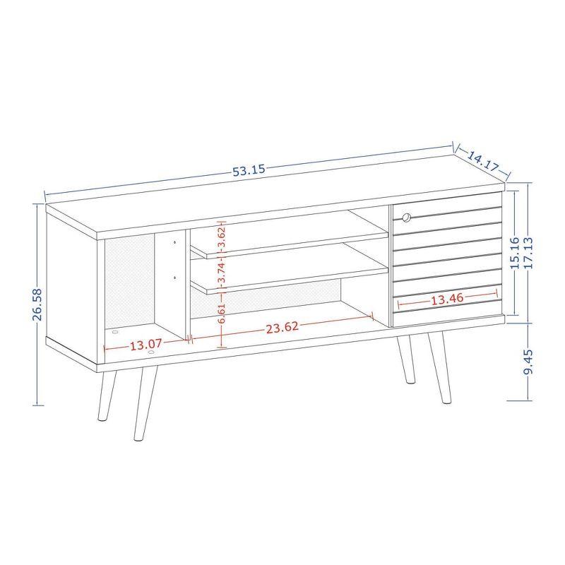 53.14" Liberty TV Stand for TVs up to 50" - Manhattan Comfort